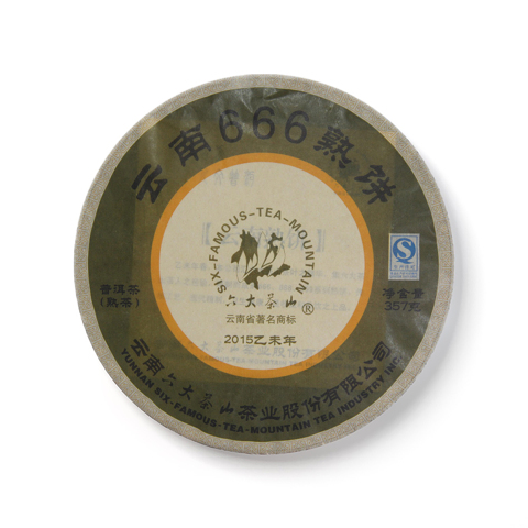 云南666熟饼熟茶茶品图