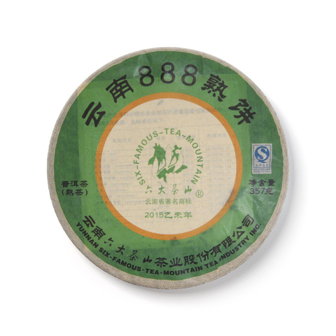 云南888熟饼熟茶茶品图