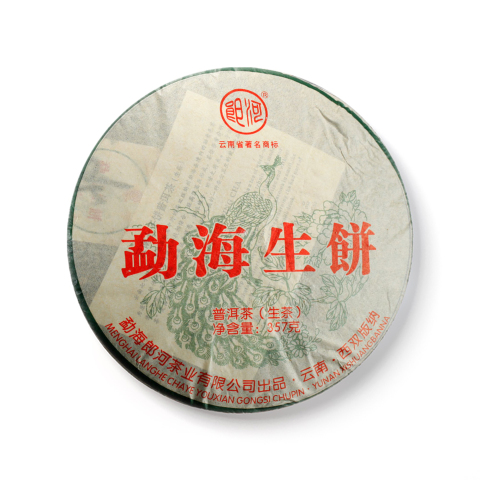 勐海生饼茶品图