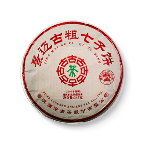 景迈古粗七子饼茶品图