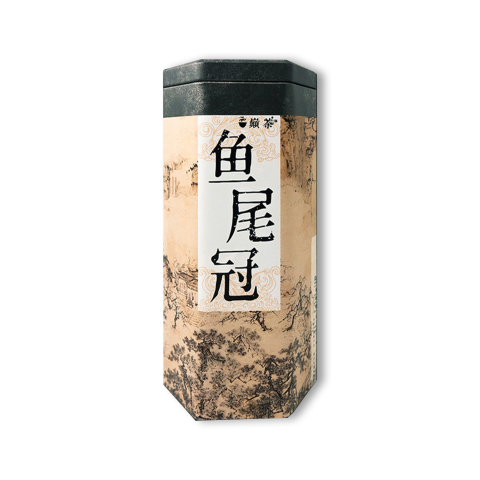 鱼尾冠茶品图