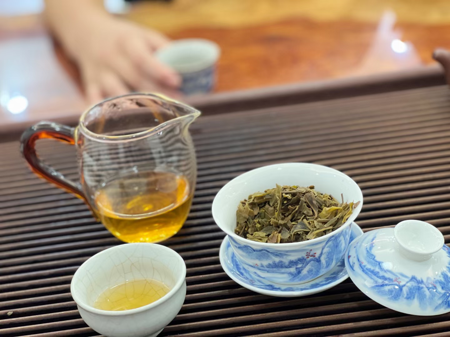 2021年2101批力开天地
大益茶牛饼生茶配图1