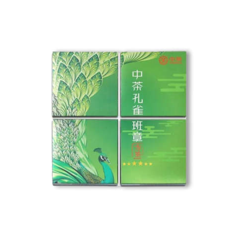2021 中茶六星孔雀班章茶品图