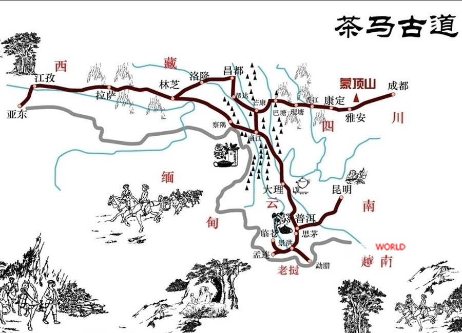 "茶马古道:东西方贸易通道与文化交流的见证"配图3