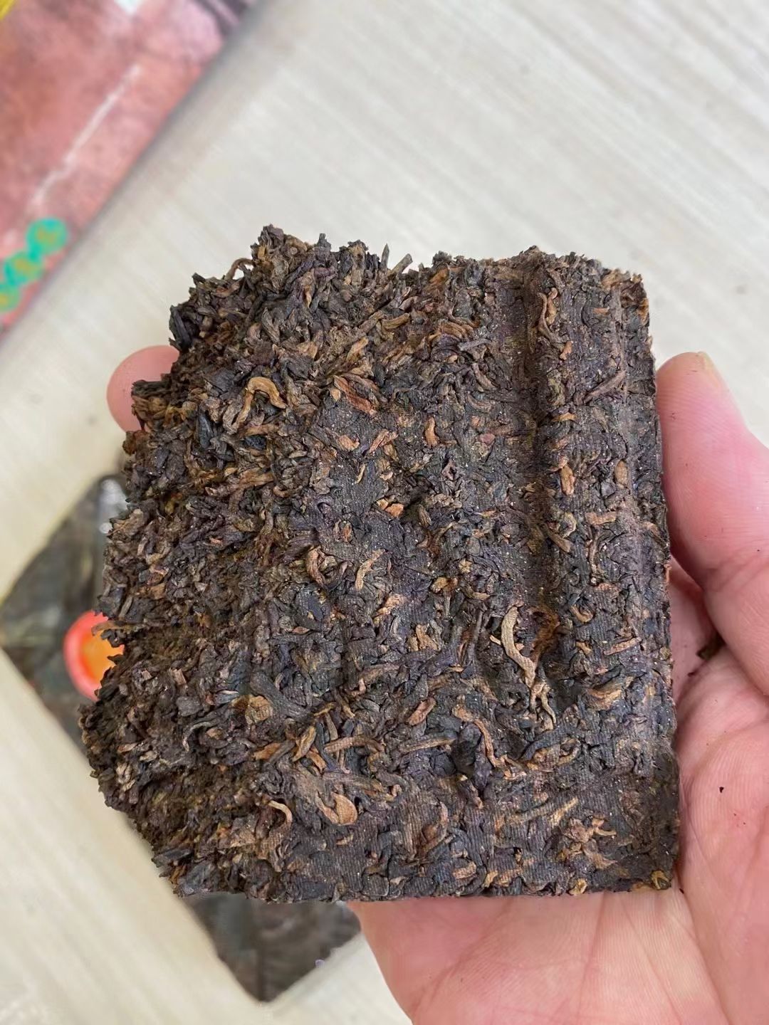 95吉幸老熟茶,福禄寿喜配图6