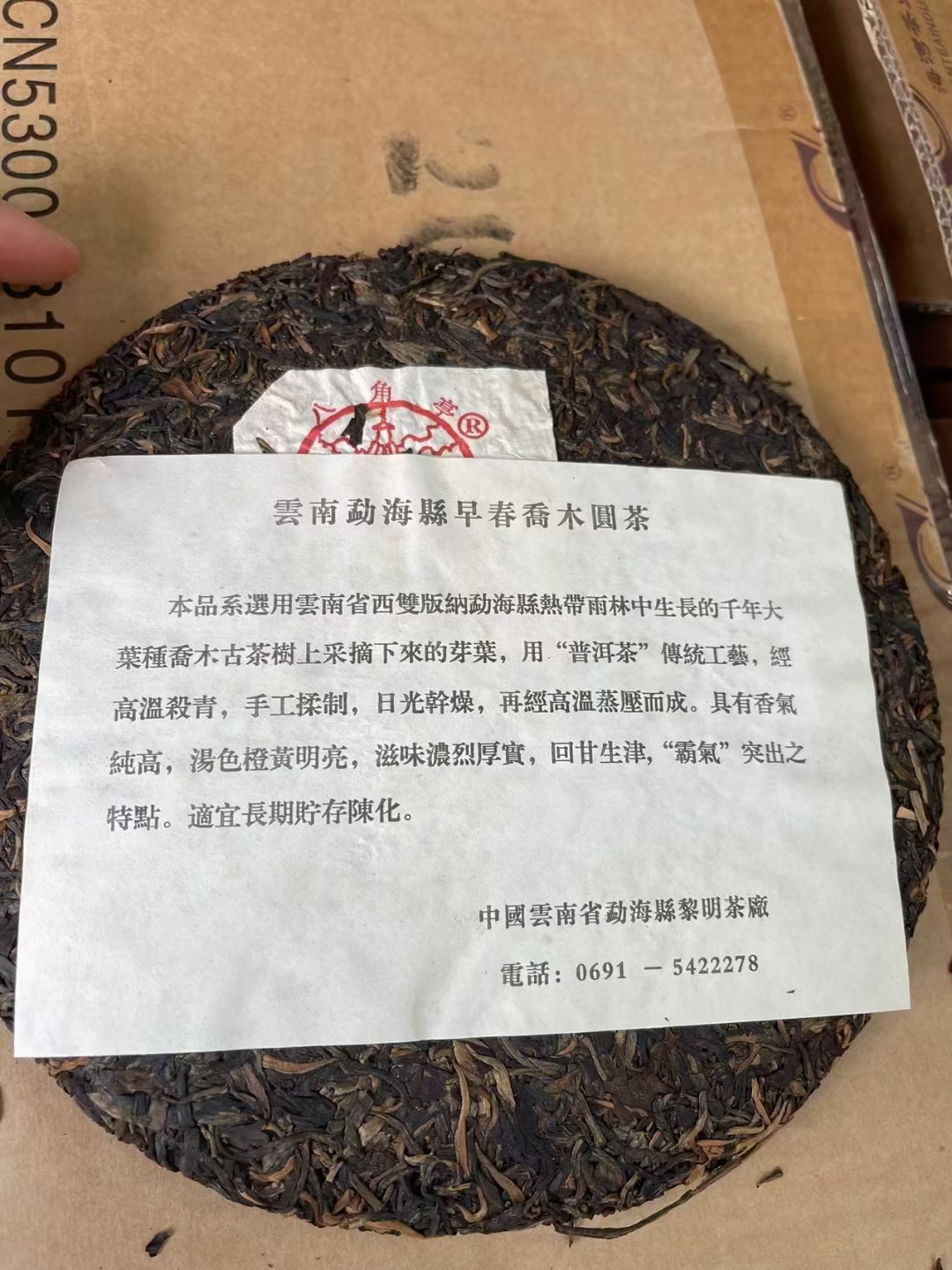 03年景迈早春乔木配图6