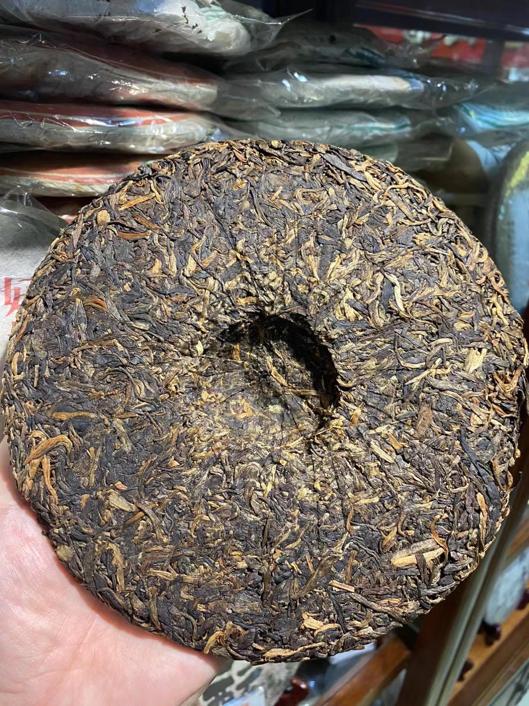 200年海湾茶厂老同志忆念饼配图5