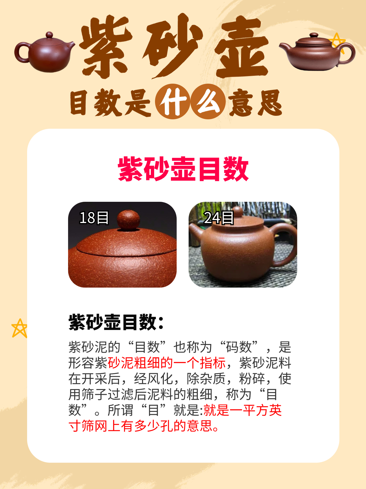 看完这个你就知道买紫砂壶买多少目数!配图2