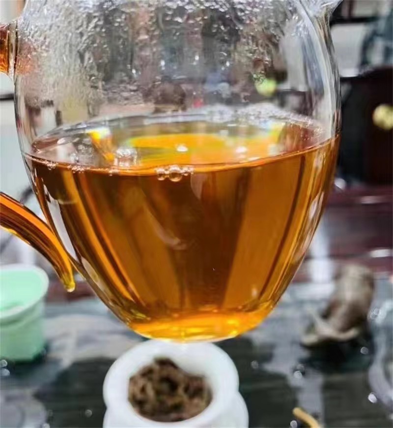 2008年 大益 7542 801批 普洱生茶茶品图