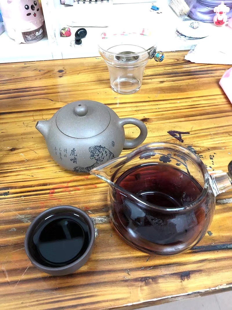 2008年 大益 7542 801批 普洱生茶茶品图