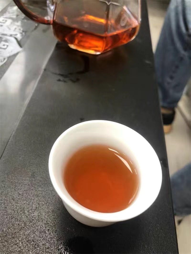 2008年 大益 7542 801批 普洱生茶茶品图