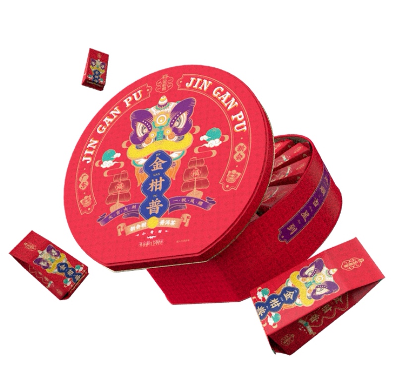 瑞狮小青柑金柑普大益茶配图9