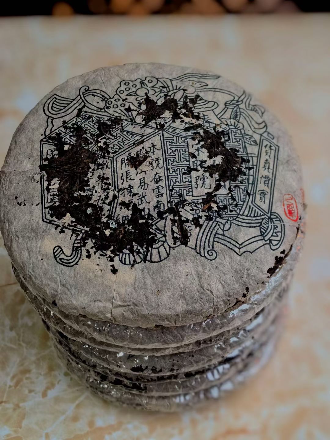 古董普洱茶
七十年代古董茶配图5