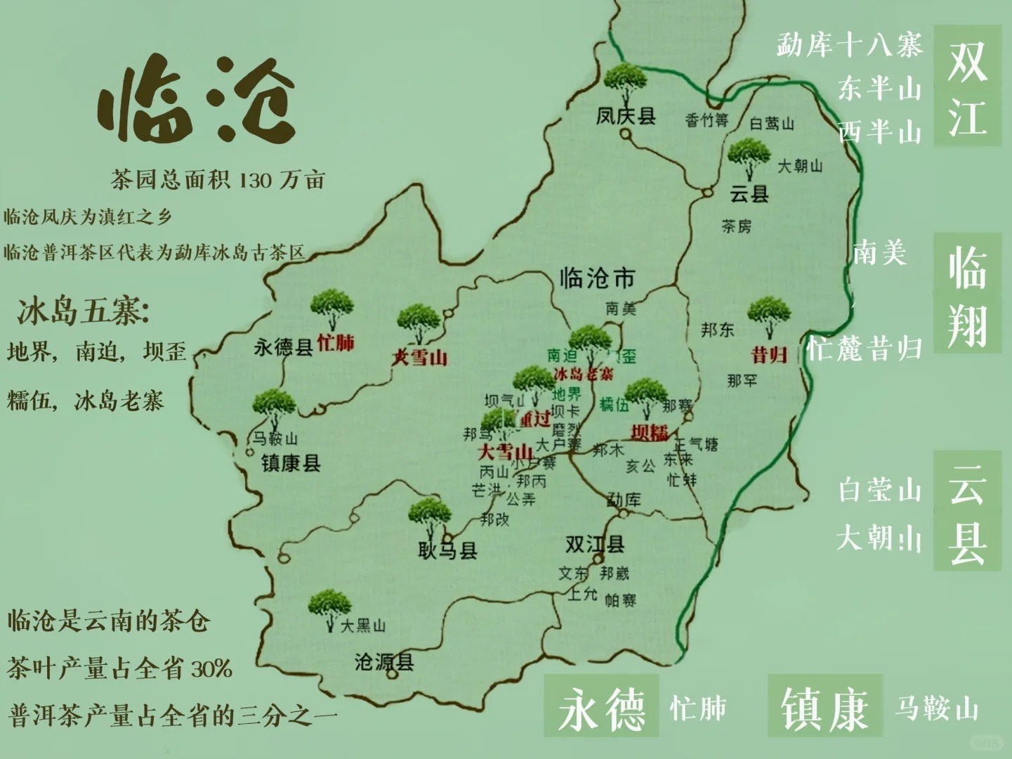 建议收藏‼️云南普洱茶茶区你知道多少?配图4
