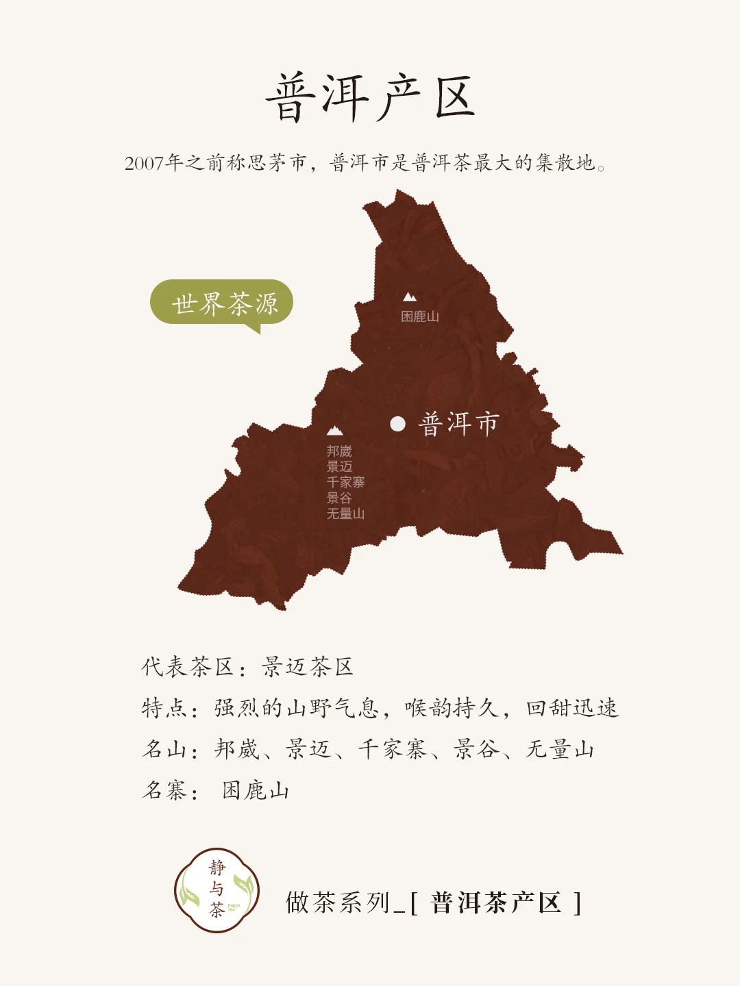 普洱茶知识 | 挑名山名寨终于有谱了配图5