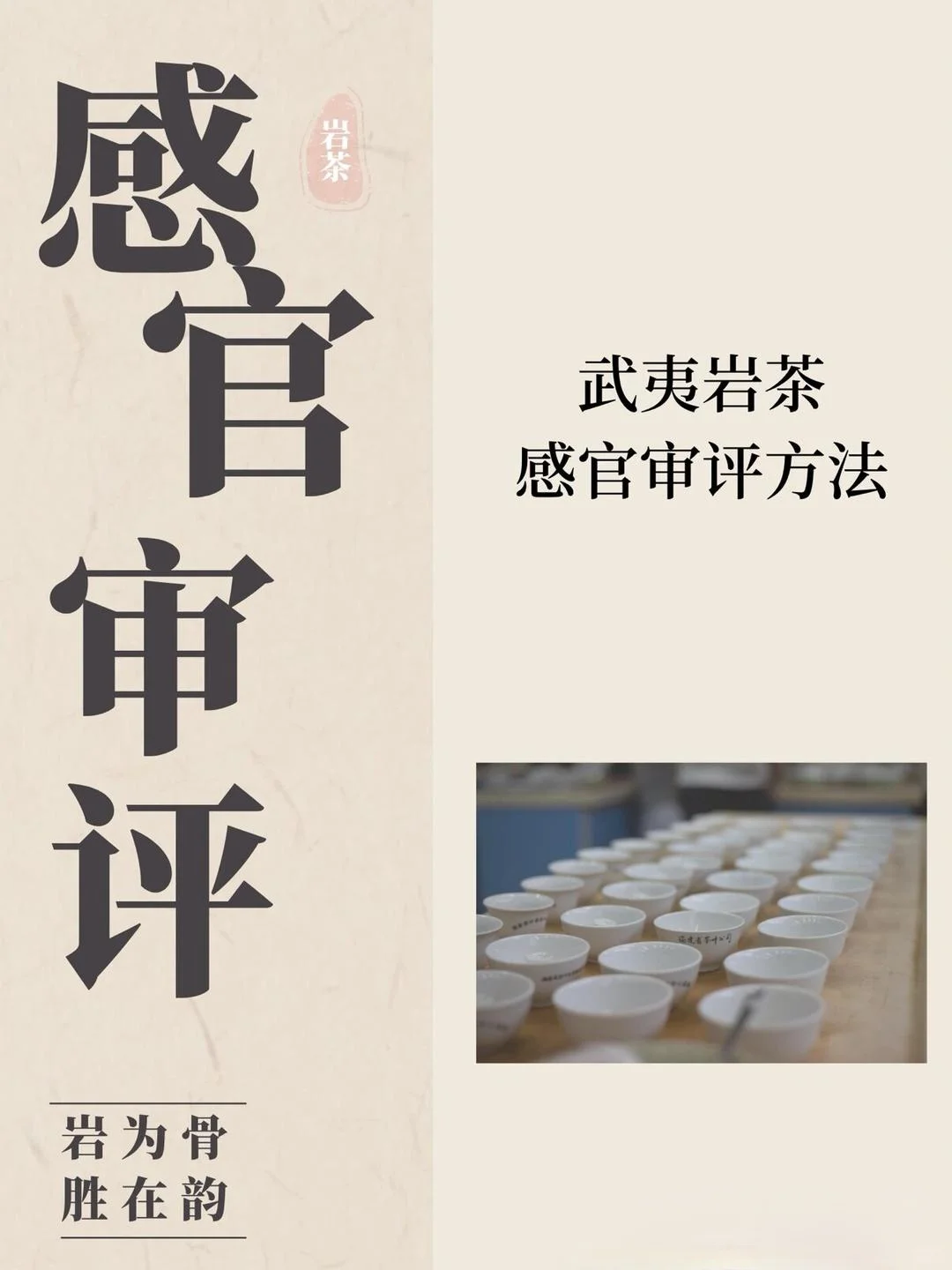 🔥武夷岩茶评审方法,我不允许你还不知道配图1