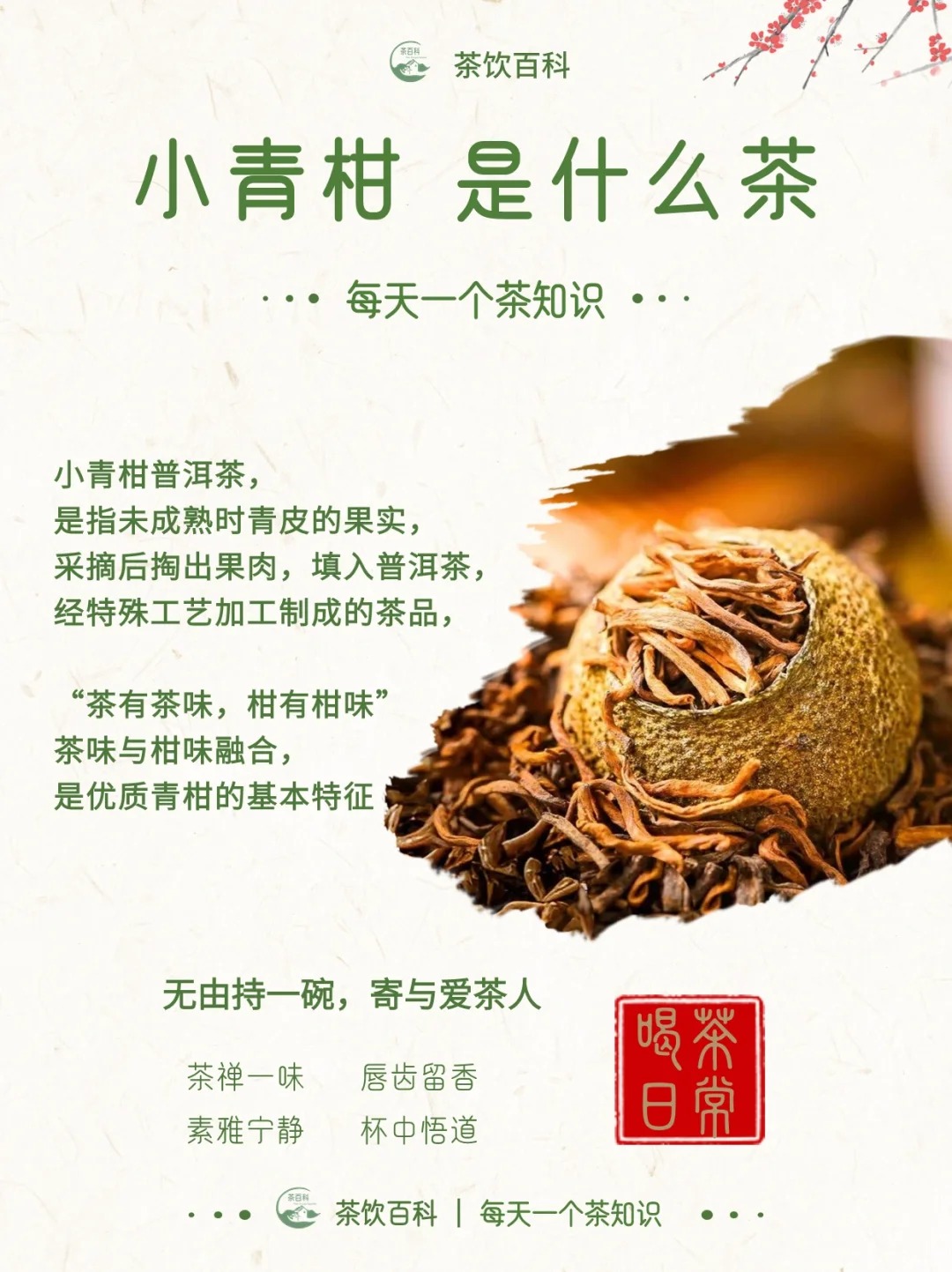 你知道小青柑是什么茶吗?配图1