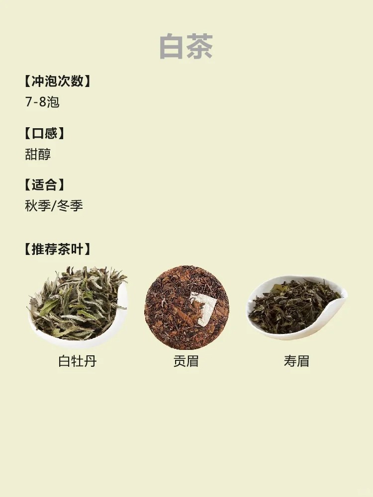 泡茶顺口溜🔥七大茶系分别能泡几次?配图2