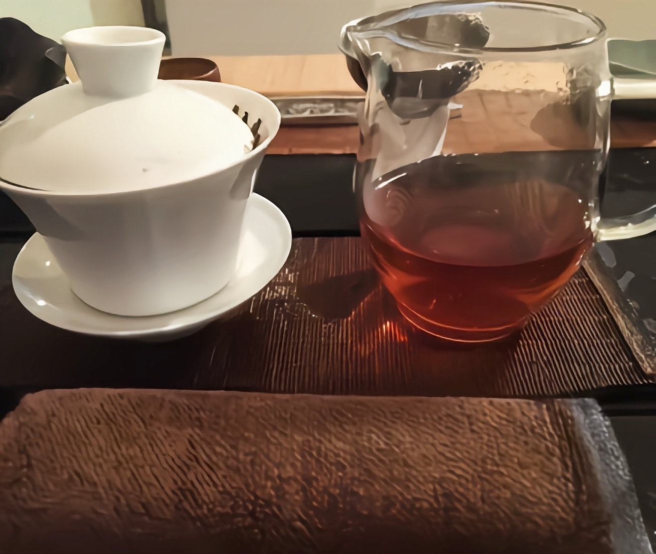 2008年 大益 7542 801批 普洱生茶茶品图