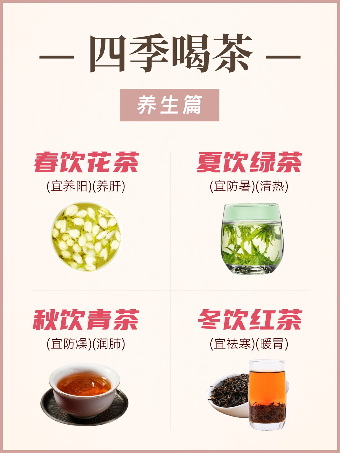 健康秘籍大公开!一杯茶,四季养生全攻略配图1
