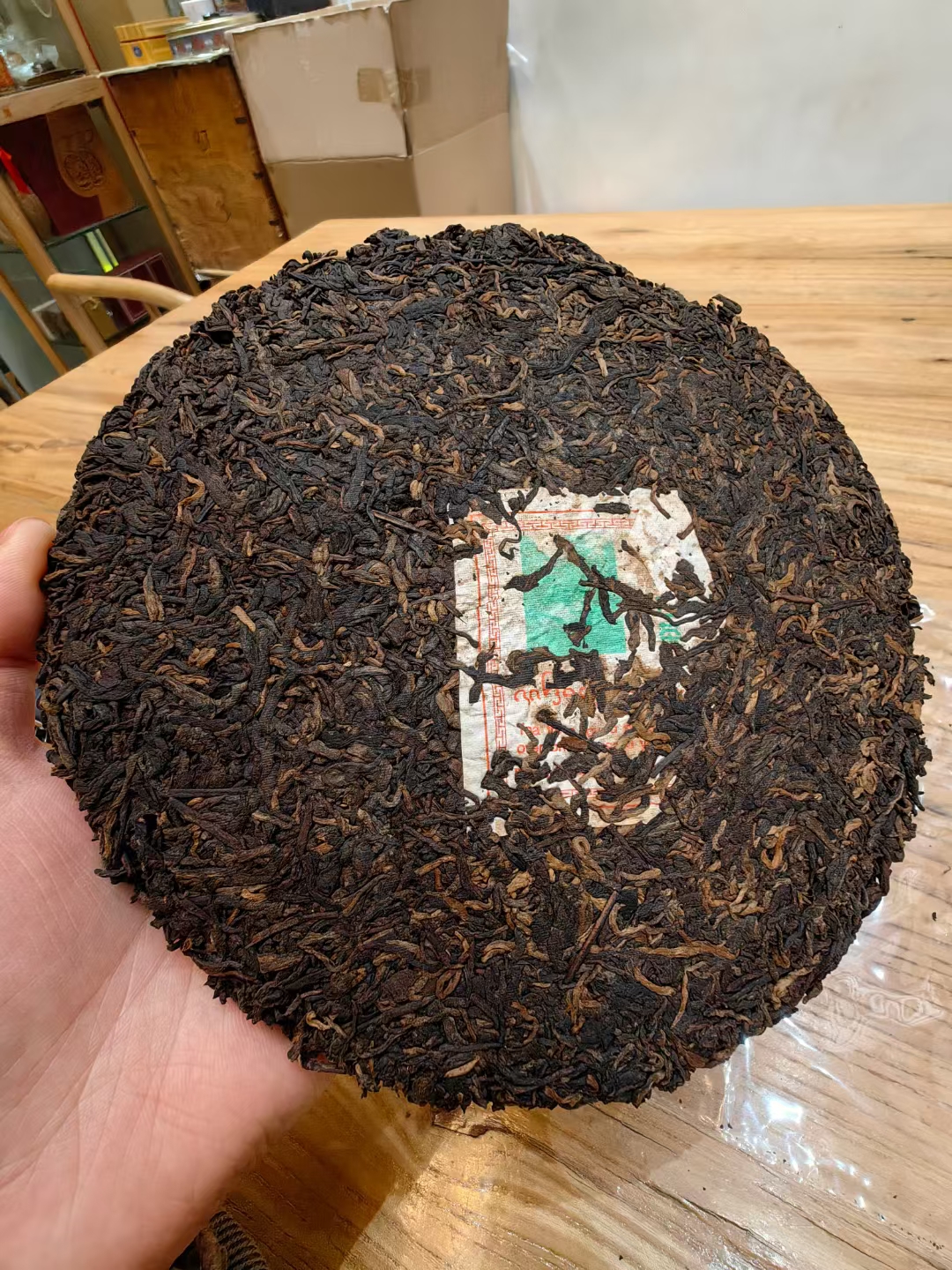 2000年何仕华景迈古树熟茶配图4