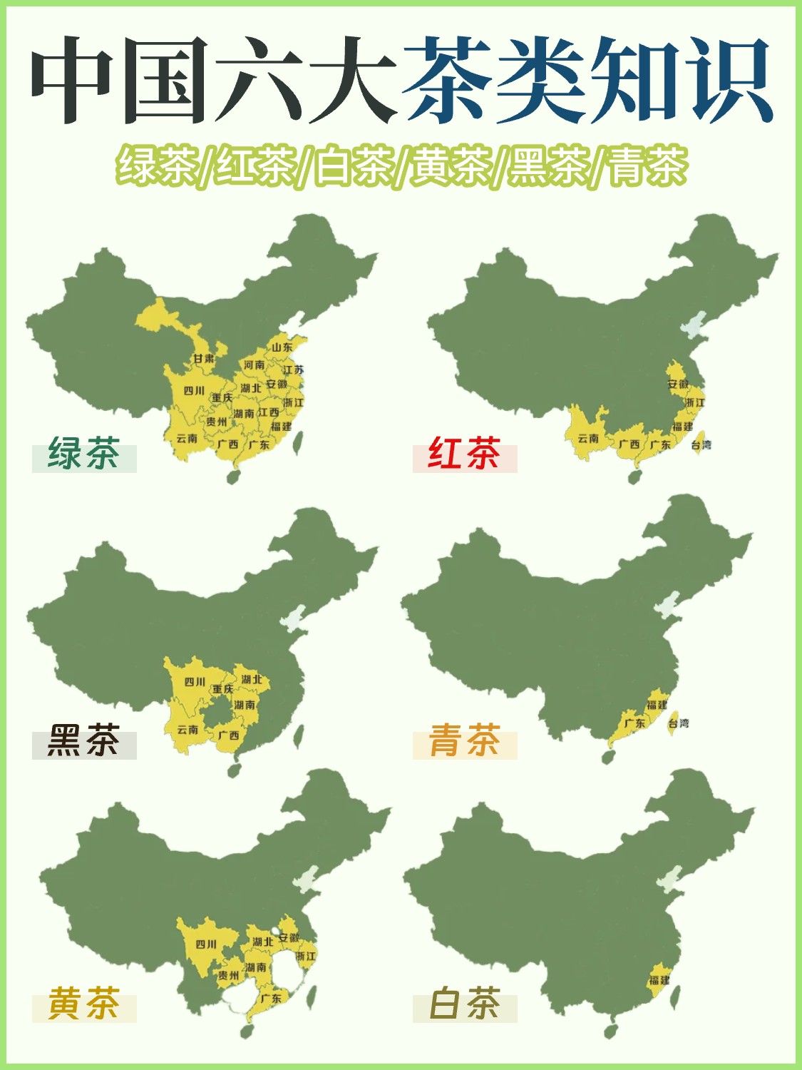 你喜欢喝哪一类茶?配图1