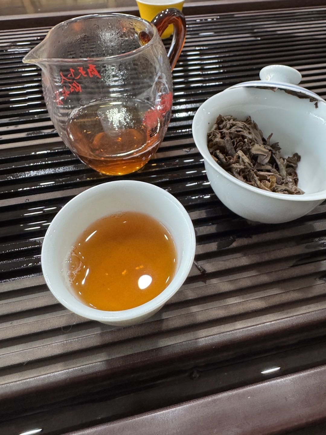 2002年黎明茶厂螃蟹脚 德信茶行订制配图2