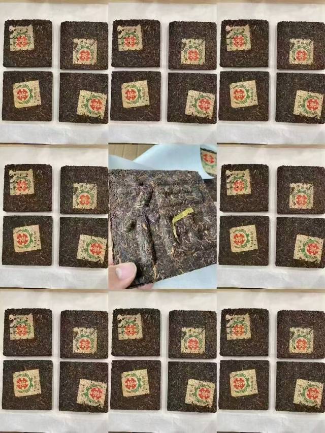 2000年茶浓号福禄寿禧青砖茶浓号福禄寿配图5