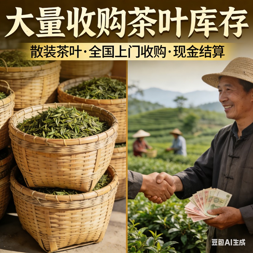 大量回收红茶 绿茶类茶叶库存 尾货陈茶配图1