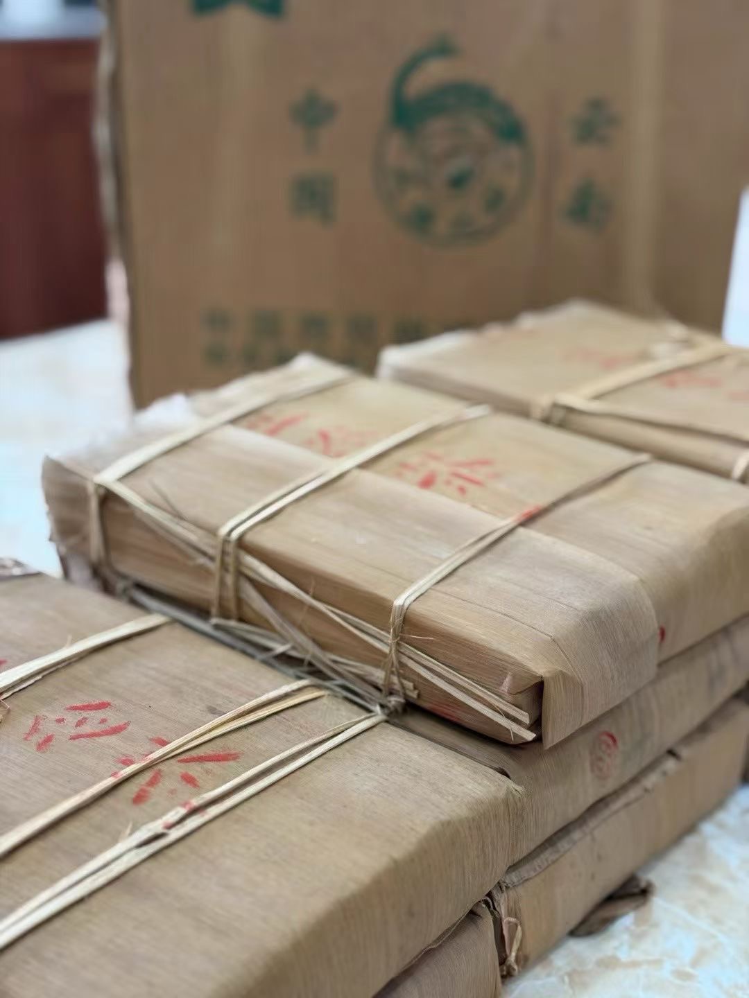 2003年 班章生态青砖1000克茶品图