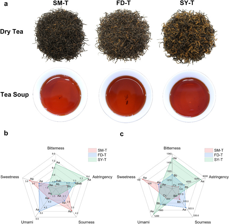 Metabolomics reveal taste quality differences of black teas and the impact of wi