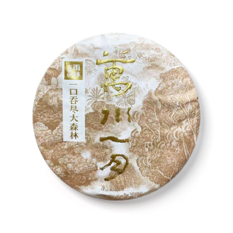 雨林 2021 年万川一月普洱生茶