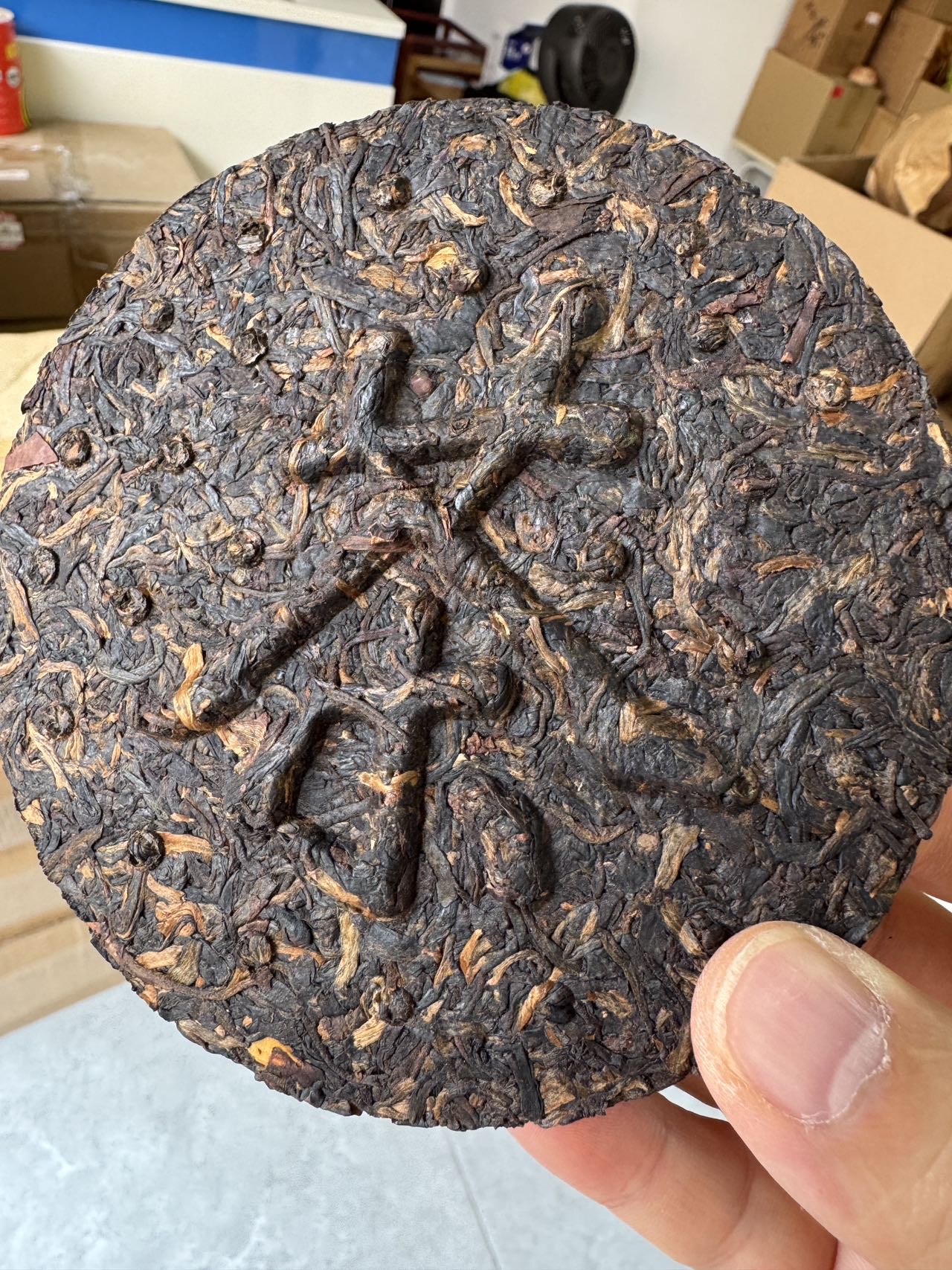 2000年中国古老普洱青饼、陈年普洱茶厂配图9