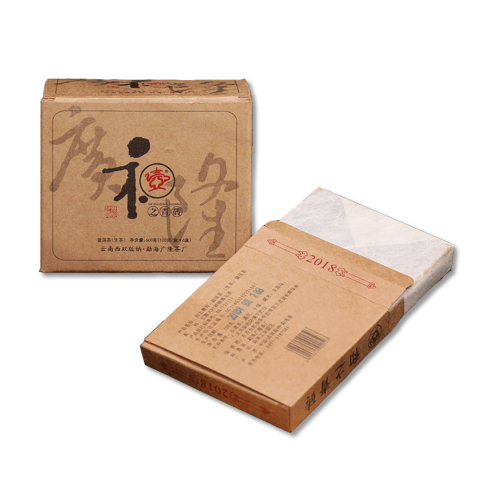 2018年和之青砖茶品图